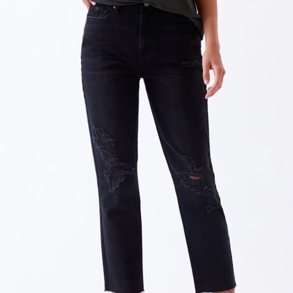 Black mom jeans